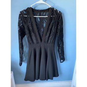 Missguided V-neck Dress